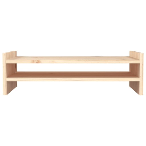 VidaXL Подставка для монитора, 50x27x15 см, массив дерева