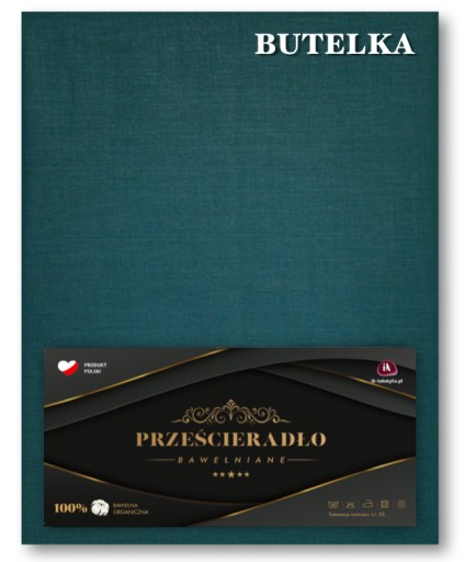 Prześcieradło tradycyjne 140x220 BEZ GUMKI POLSKIE