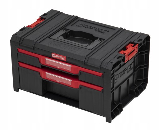 МОДУЛЬНЫЙ ЯЩИК ДЛЯ ИНСТРУМЕНТОВ С 2 ЯЩИКАМИ Qbrick System PRO Drawer 2.0 Basic