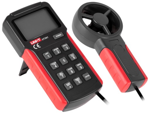 Измерение температуры анемометром Uni-t UT361