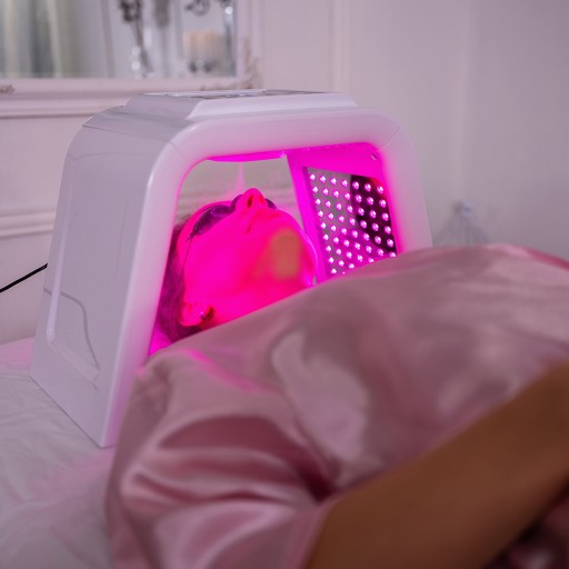 sx TERAPIA ŚWIATŁEM LED PIELĘGNACJA MASKA NA TWARZ MASZYNA LAMPA LED FOTONO