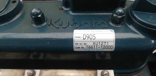 Kubota D905 17,5 кВт 3600 об / мин двигатель