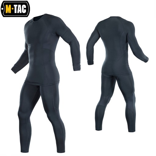 ТЕРМОАКТИВНОЕ МУЖСКОЕ ТЕРМОБЕЛЬЕ ACTIVE LEVEL И M-TAC BLACK XXL