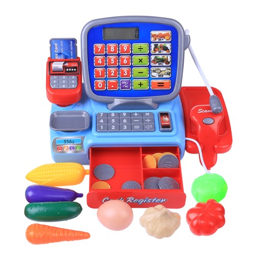 TOY Интерактивная касса для детей + аксессуары