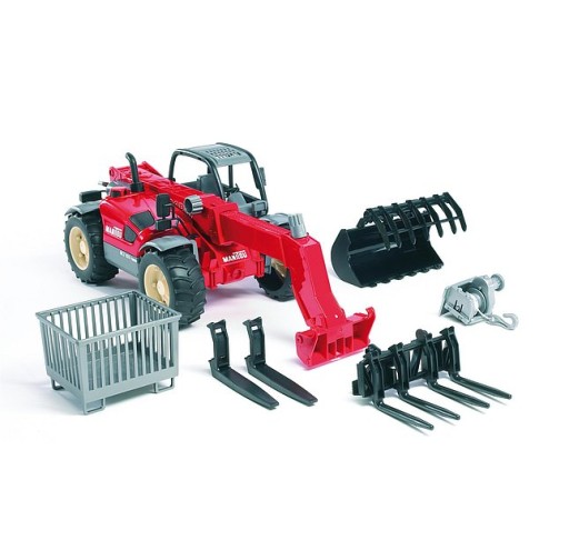 Телескопический погрузчик BRUDER Manitou MLT633-02125