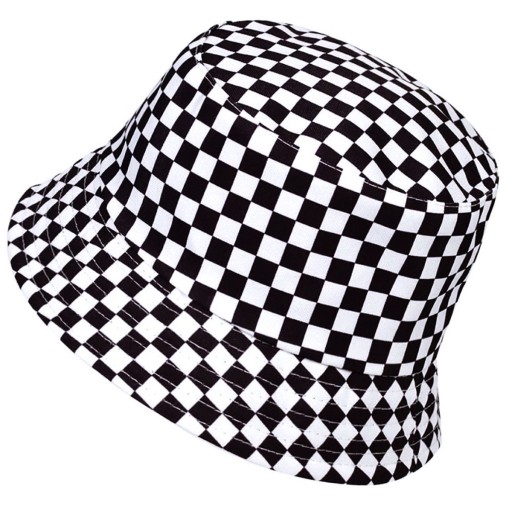 BUCKET HAT двусторонняя шляпа, клетчатая шляпа