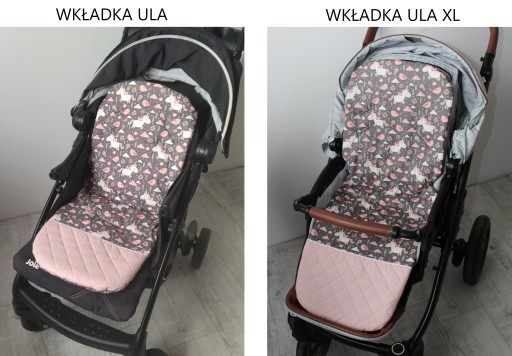 Wkładka do wózka spacerowego spacerówki ULA XL