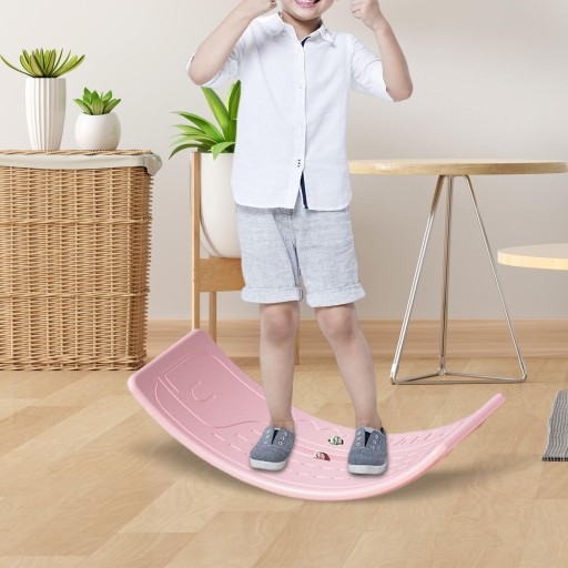 Балансборд Kid Twisting Balance Board Yoga розовый