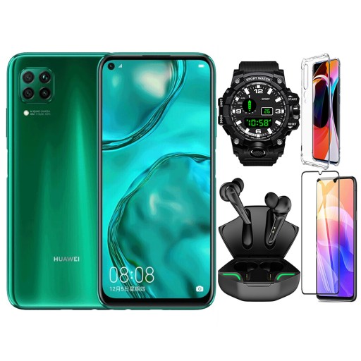 Смартфон Huawei P40 Lite 6 ГБ/128 ГБ зеленого цвета