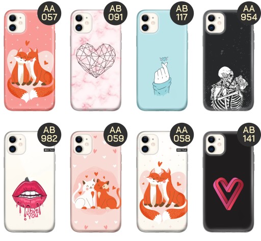 ETUI DO IPHONE 11 WZORY LOVE MIŁOŚĆ ZAKOCHANIE OBUDOWA POKROWIEC CASE