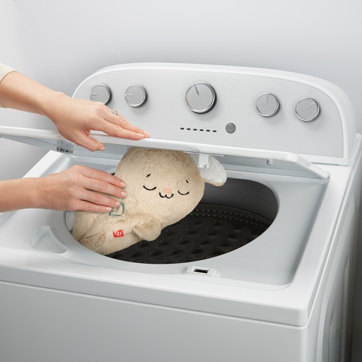 УСПОКАИВАЮЩАЯ ИГРУШКА ДЛЯ ОБНИМАНИЙ FISHER PRICE СО ЗВУКАМИ СПЯЩИЙ ЗАЙЧИК