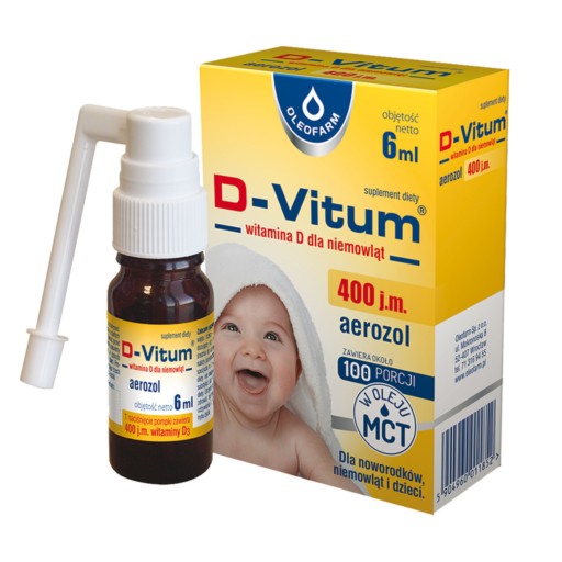 D-VITUM Витамин D для детей аэрозоль - 6 мл