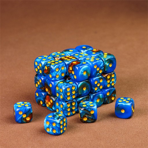 ZESTAW 10 KOSTEK K6 RPG KOŚĆ SZEŚCIOŚCIENNA YONDU UDONTA 1,1 CM