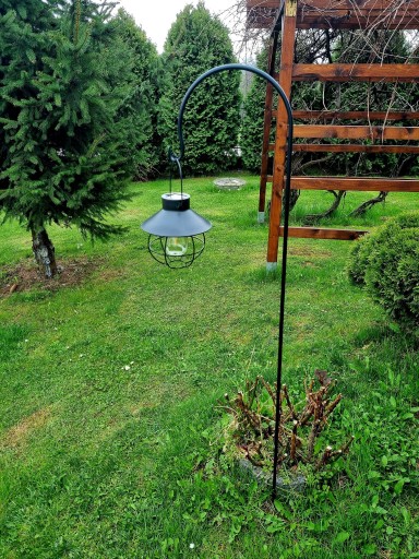 KUTY HAK WIESZAK -LATARENKA,LAMPION, KWIATY 120 CM