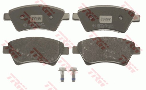 TRW MEGANE II SCENIC II ПЕРЕДНИЕ КОЛОДКИ ДИСКИ