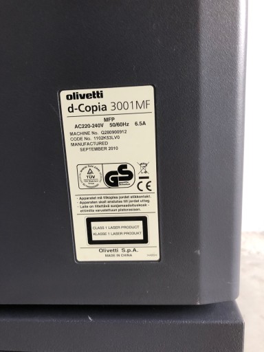 Копировальный аппарат Olivetti d-Copia 3001 MF