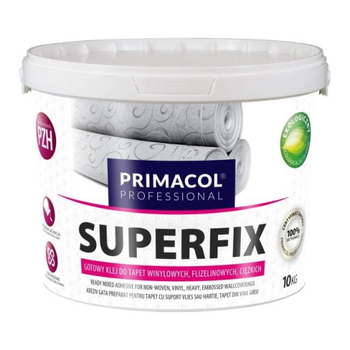 Gotowy Klej do Tapet PRIMACOL SUPERFIX 10kg MOCNY!