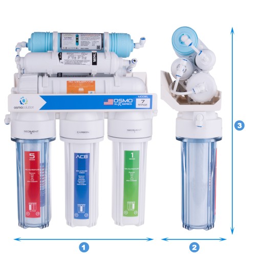 ФИЛЬТР ДЛЯ ВОДЫ OSMOS RO7 REDOX BIOCERA АЛКАЛИЗАТОР