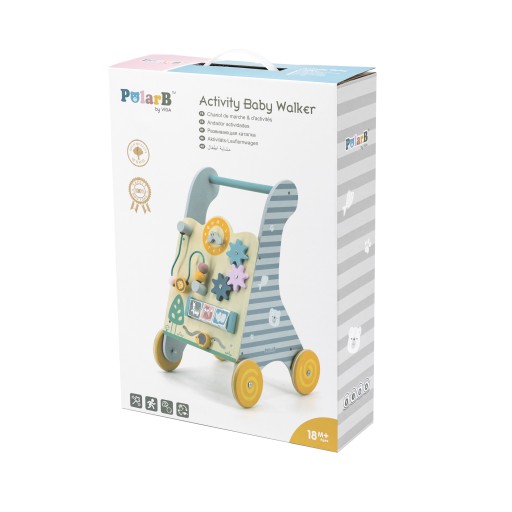 Деревянная развивающая коляска для детей Viga Toys