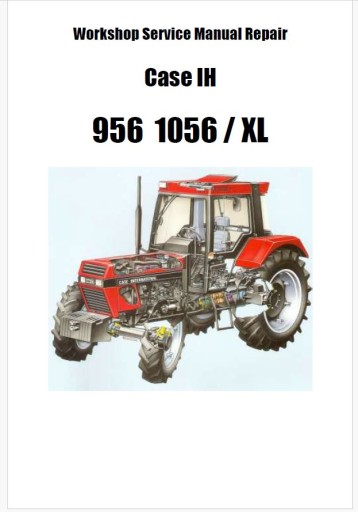 Руководство по ремонту трактора CASE IH 956 1056 / XL