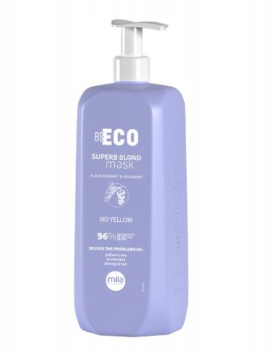 MILA BE ECO SUPERB BLONDE NO YELLOW МАСКА 900 МЛ