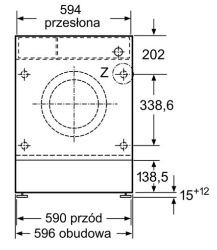 Встраиваемая стиральная машина Bosch WIW28542EU.