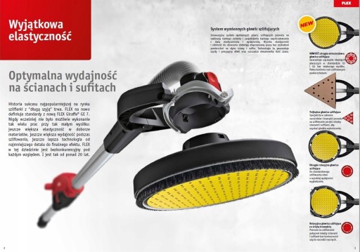 GIRAFFE GE 7 1GŁ + TB-L - шлифовальная машина FLEX