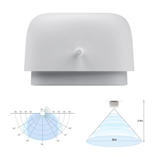 AQARA FP1E ​​ИНТЕЛЛЕКТУАЛЬНЫЙ УМНЫЙ ДАТЧИК ПРИСУТСТВИЯ ДЛЯ HOMEKIT ZIGBEE EU