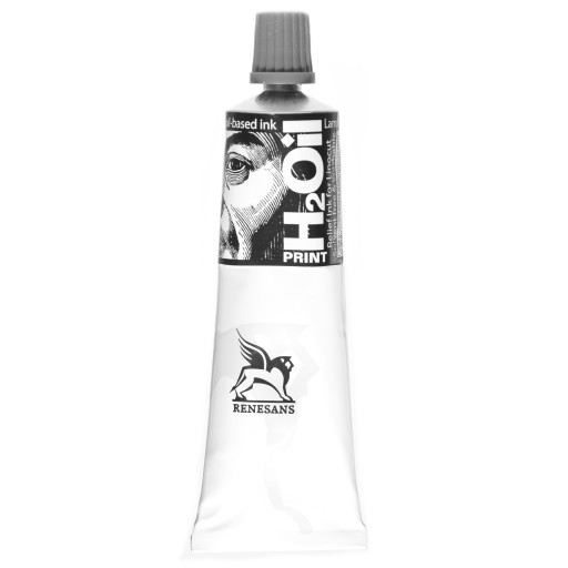 Краска для линогравюры H2OIL Renesans Carbon Black