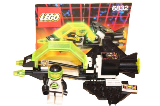 LEGO SPACE BLACKTRON 6832-2 НАБОР РУКОВОДСТВА