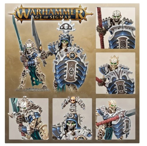 Warhammer AoS - Оссиарх Жнецы костей Мортек Страж