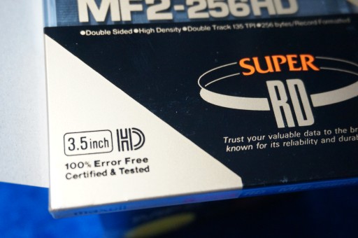 Дискета Maxell 2HD MF2-256HD SRD SUPER RD NEW 1 шт.