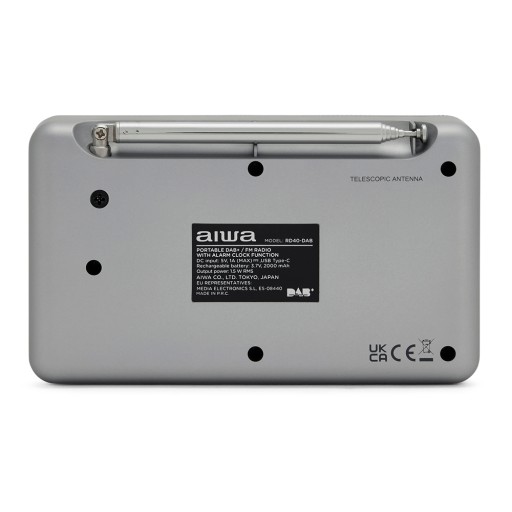 ЦИФРОВОЕ РАДИО DAB+ FM PLL Crystal Sound 2-дюймовый преобразователь AIWA RD-40DAB/SL