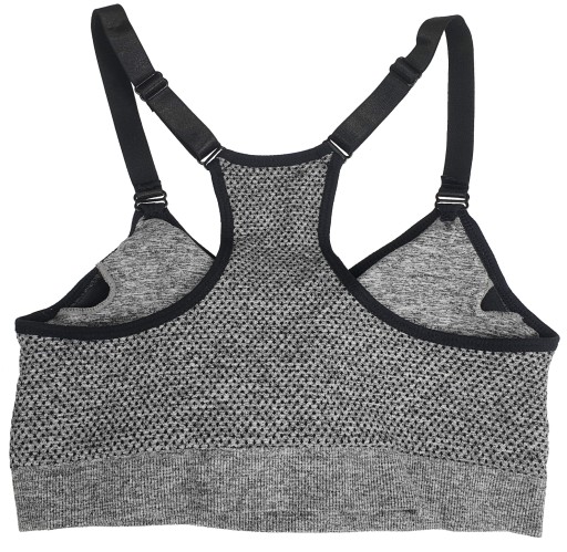 EVERLAST Спортивный бюстгальтер Push-up, СЕРЫЙ, S/M
