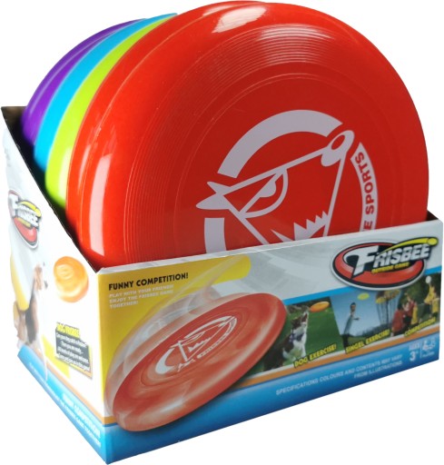 FRISBEE LATAJĄCY DYSK DO RZUCANIA ZABAWKA DZIECI