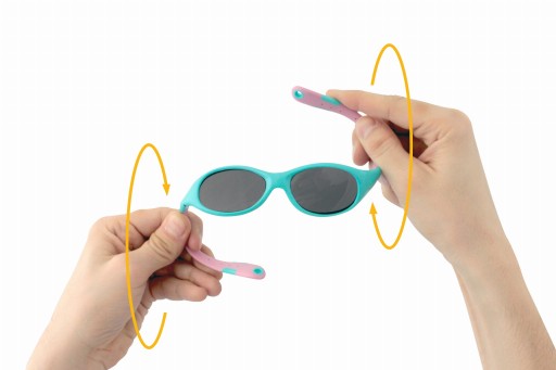 Детские солнцезащитные очки Real Shades Explorer BlueLight Blue 0-2