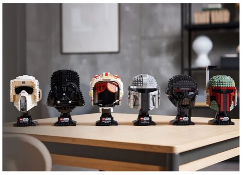Лего Звездные войны Star Wars Шлем мандалорца Мандалорец