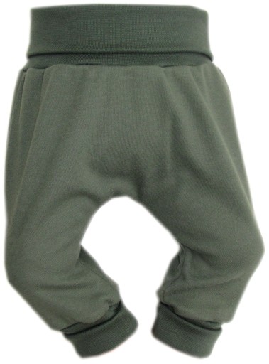 PÓŁŚPIOCHY BEZ STÓP SPODNIE BAGGY 68 KHAKI /97/