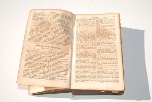 БИБЛИЯ ГДАНСКАЯ - Ветхий и Новый Завет 1854 г.