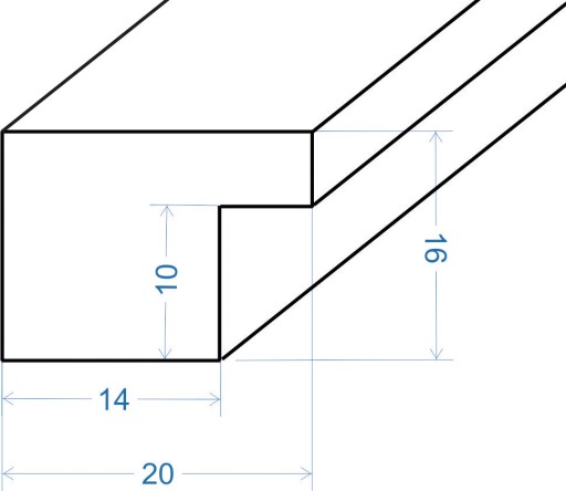 Дипломная фоторамка 15х21 Italia Venge