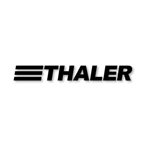 Наклейка с надписью LOGO THAILER 3 ЦВЕТА 30см 2 шт.
