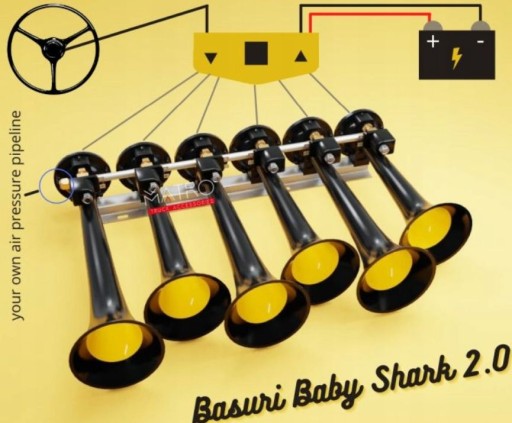 BASURI BABY SHARK FANPHAR SIGNAL 2.0 19 МЕЛОДИЙ