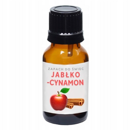 Zapach do świec sojowych wosku olejek zapachowy 10ml JABŁKO-CYNAMON