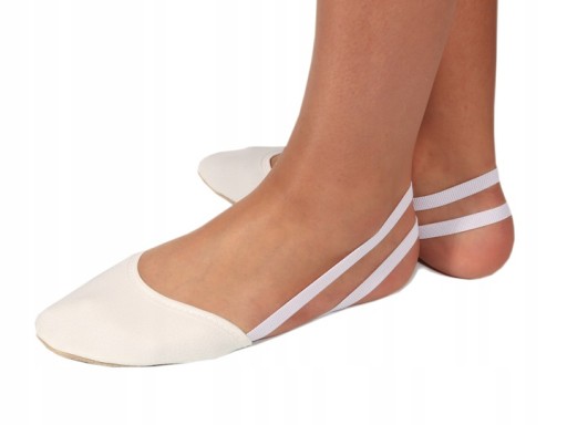 Туфли для аппликатуры Dance Ballet White размер L -38,39,40,41