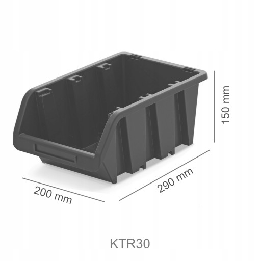 TRUCK KTR30 kuweta pojemnik mag. 29x20x15cm