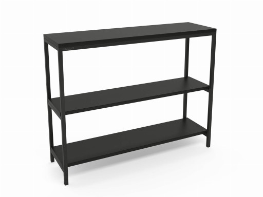 Konsola industrialna z półkami loft Trade