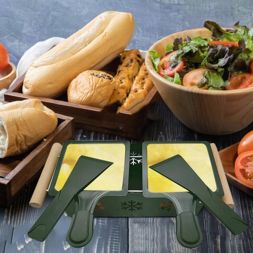Мини-сковорода для плавления сыра Raclette с антипригарным покрытием
