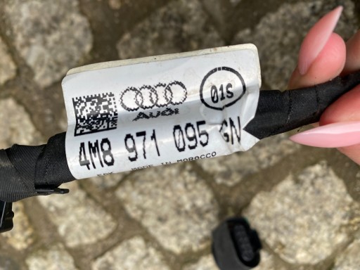 AUDI SQ8 S LINE 4M8 WIĄZKA INSTALACJA PDC ZDERZAK 4M8971095GN ORYGINAŁ