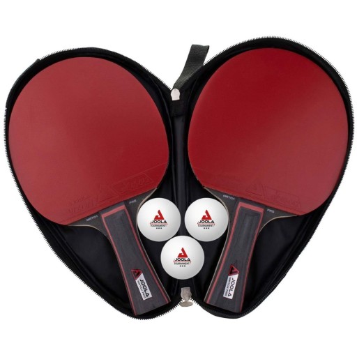 Набор ракеток для настольного тенниса и чехол для мяча JOOLA Set Duo Pro