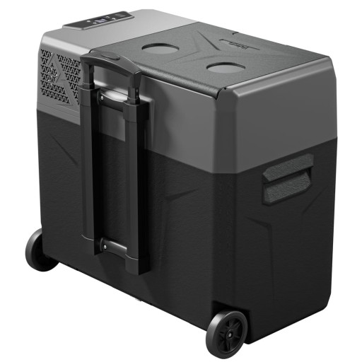 АВТОМОБИЛЬНЫЙ ХОЛОДИЛЬНИК YOLCO BX50 Carbon 47л + винная полка